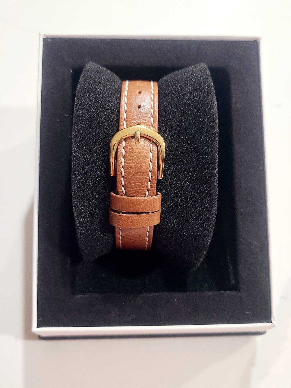 EUC CITIZEN ECO-DRIVE WOMEN'S SILHOUETTE BROWN LEATHER STRAP EM0492-02A - Picture 4 of 16